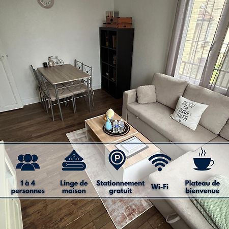 Logement Calme + Stationnement Troyes Exterior foto