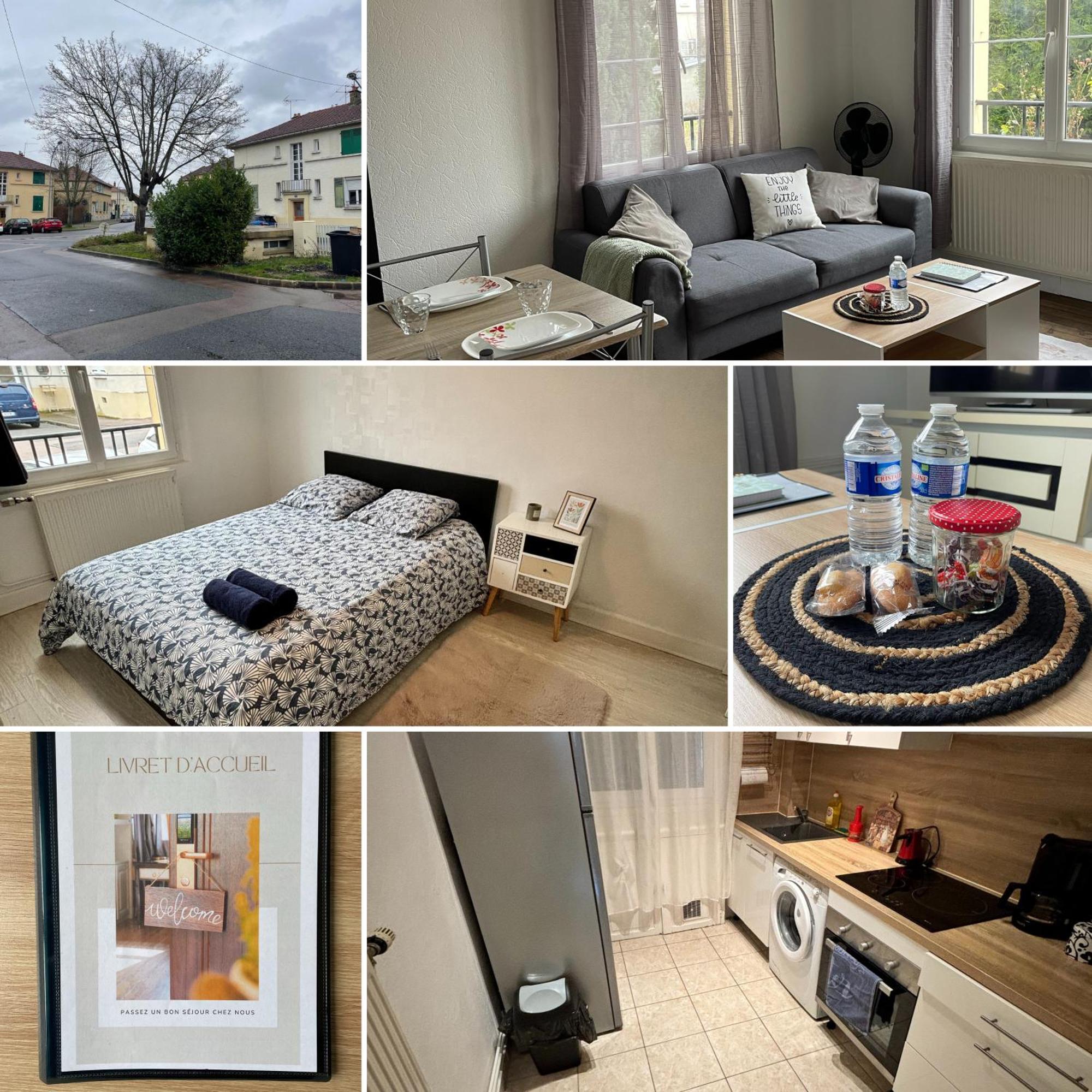 Logement Calme + Stationnement Troyes Exterior foto